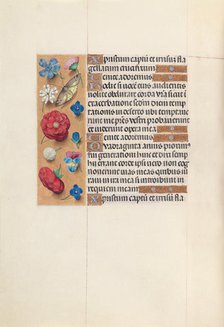 Hours of Queen Isabella the Catholic, Queen of Spain: Fol. 51v, c. 1500. Creator: Master of the First Prayerbook of Maximillian (Flemish, c. 1444-1519); Associates, and.