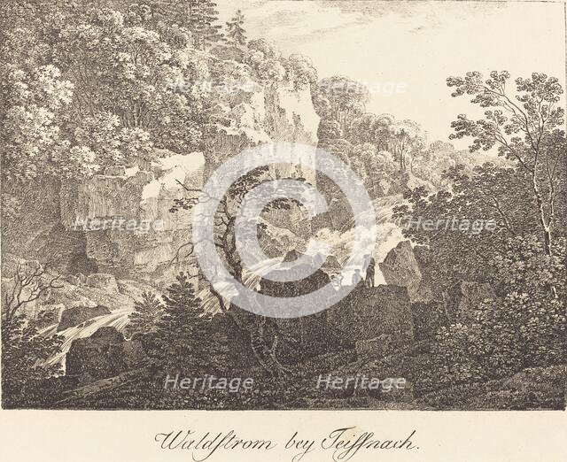 Waldstrom bey Teissnach, c. 1810. Creator: Max Josef Wagenbauer.