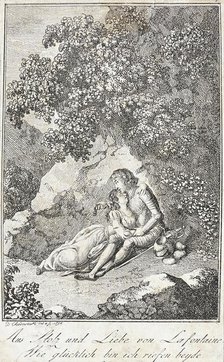 Illustration for Becker's 'Pocketbook', 1797. Creator: Daniel Nikolaus Chodowiecki.