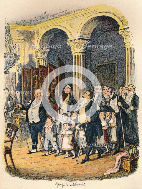 'Public Dinners', c1900. Artist: George Cruikshank.