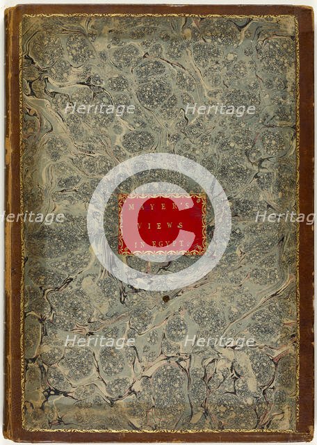 Views in Egypt (text), 1801. Creators: Luigi Mayer, Thomas Milton, Thomas Bensley, Robert Bowyer.