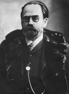 Émile Zola (1840-1902), French writer, 19th century. Artist: Unknown