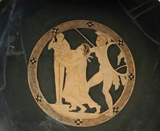 Ajax the Lesser drags Cassandra from the Palladium, 5th cen. BC. Artist: Codrus Painter (5th cen. B.C.)