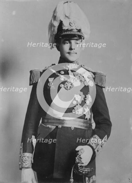 King Portugal, 1914. Creator: George Graham Bain.