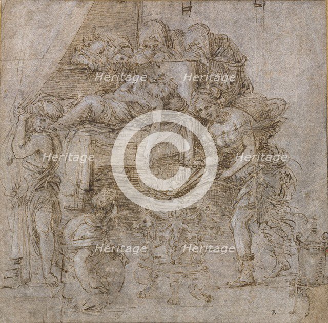 The Death of Meleager, c1490s. Artist: Filippino Lippi.