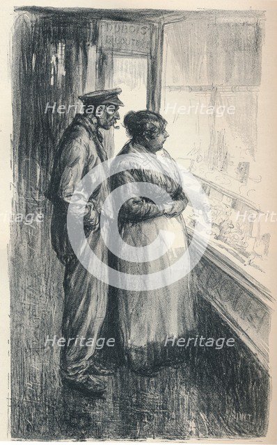 'The Jeweller's Window', 1913. Artist: Wilmot Lunt.