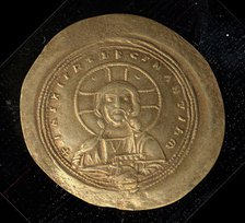 Histamenon of Constantine IX Monomachos (1042-55), Byzantine, 1042-55. Creator: Unknown.