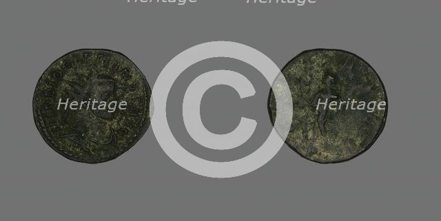 Antoninianus (Coin) Portraying Emperor Diocletian, 290-291. Creator: Unknown.