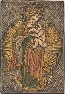 Madonna and Child in Glory, fourth quarter 15th century. Creator: Unknown.