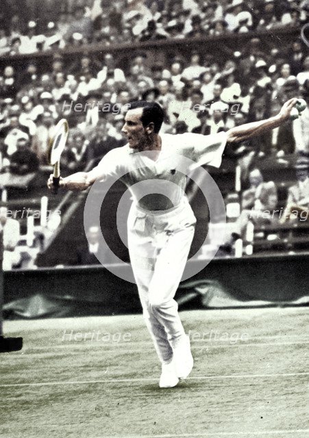 Fred Perry, 1934. Artist: London News Agency.