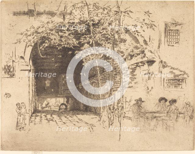 The Traghetto, No.II, 1879/1880. Creator: James Abbott McNeill Whistler.