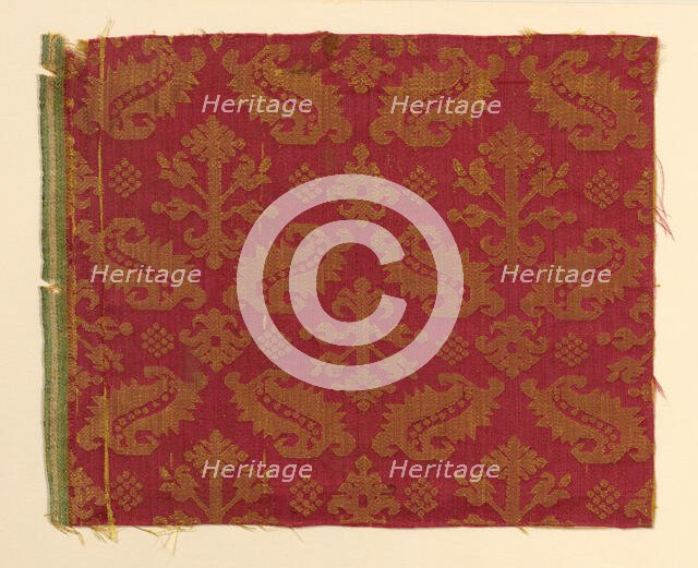 Fragment, Italy, 1600/50. Creator: Unknown.