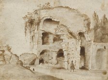A Ruin On The Palatine Hill, 1630-35. Creator: Claude Lorrain.