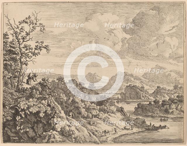 View of the River Rhine. Creator: Jan van Aken.