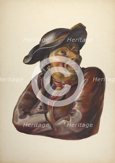 Tavern Bust, c. 1937. Creator: Walter Hochstrasser.