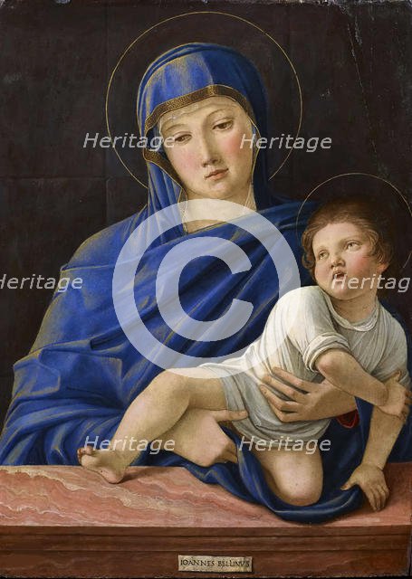 Madonna with Child, 1476. Creator: Bellini, Giovanni (1430-1516).