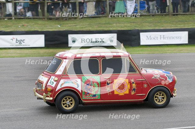 1967 Austin Mini Cooper S owned by Beatle George Harrison Artist: Unknown.
