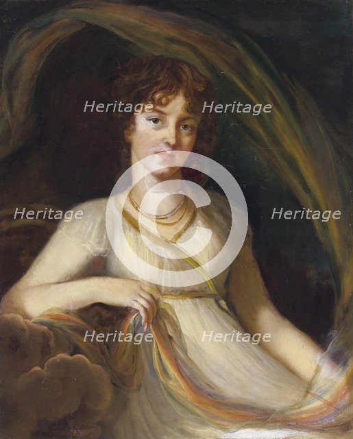 Portrait of Princess Ekaterina Osipovna Tyufyakina, née Khorvat (1777-1802) as Iris, 1802. Artist: Vigée-Lebrun, Marie Louise Elisabeth (1755-1842)