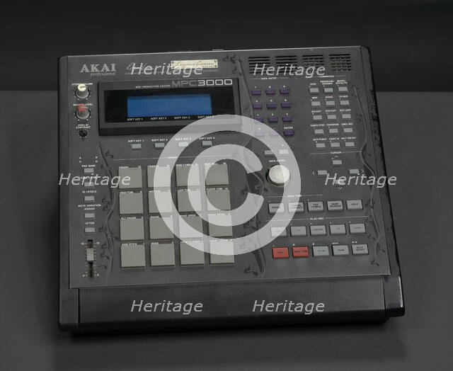 MIDI Production Center 3000 Limited Edition used by J Dilla, 2000. Creator: Akai Professional.