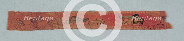 Fragment from a Child's Tunic: Clavus II, 600s - 700s. Creator: Unknown.