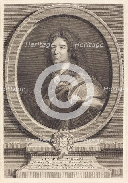 Joseph Parrocel, 1744. Creator: Johann Georg Wille.