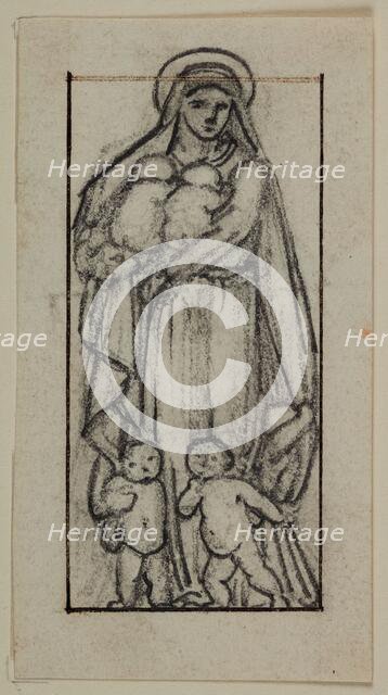 Charity - Study, 1870. Creator: Sir Edward Coley Burne-Jones.