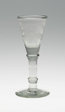 Wine Glass, England, c. 1690. Creator: Unknown.
