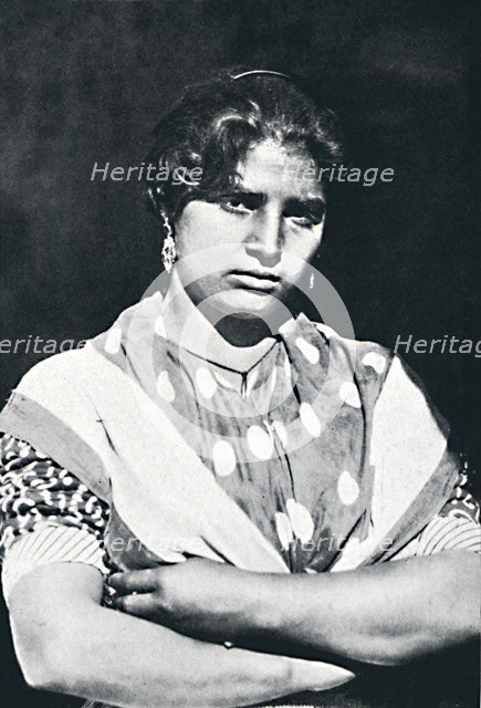 A Bohemian woman, 1912.