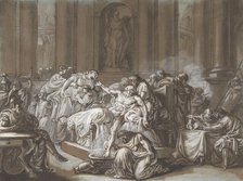 The Death of Seneca, n.d.. Creator: Jean Guillaume Moitte.
