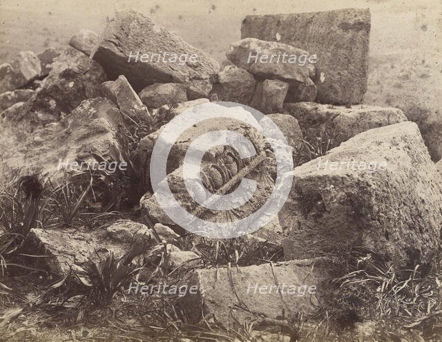 Arak el Emir, 1864. Creator: Louis Vignes.