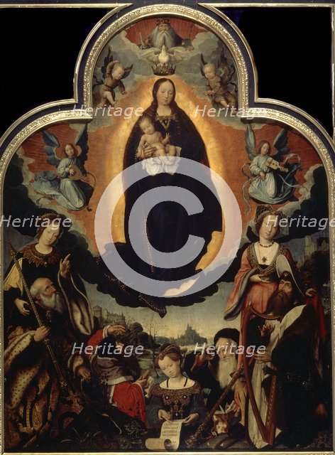 'The Glorification of the Virgin', 1524.  Artist: Jan Provoost