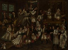 Dance in an Inn, c1880. Creator: M Stankiewicz.