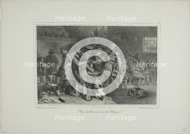 To the Restoration of Poland!, 1831. Creator: Auguste Raffet.