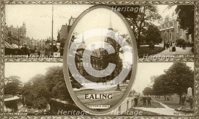 Views of Ealing, west London, 1917. Creator: Unknown.