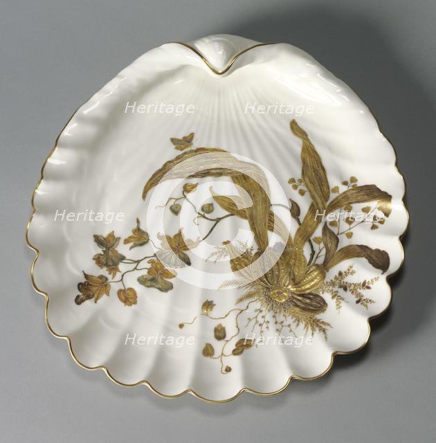 Tray, 1882-1890. Creator: Ott & Brewer Company (American).