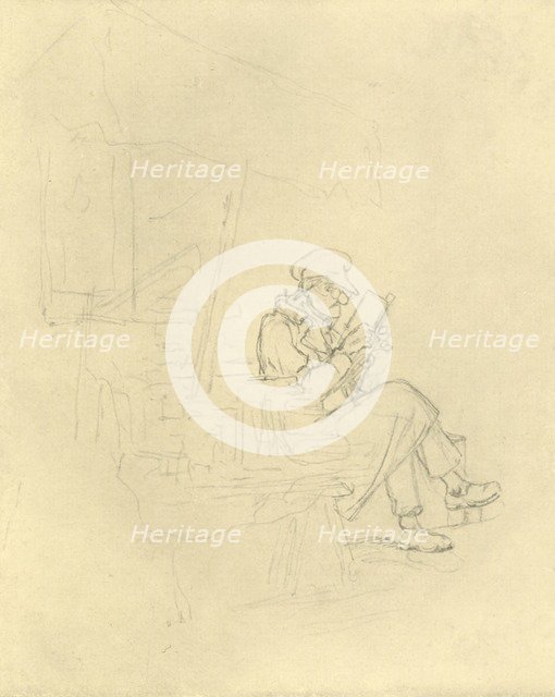 'Der Antiquar', mid-late 19th century, (c1924). Creator: Carl Spitzweg.