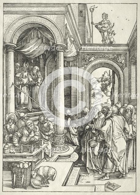 Life of the Virgin: Presentation of the Young Virgin in the Temple, 1504-1505. Creator: Albrecht Dürer (German, 1471-1528).