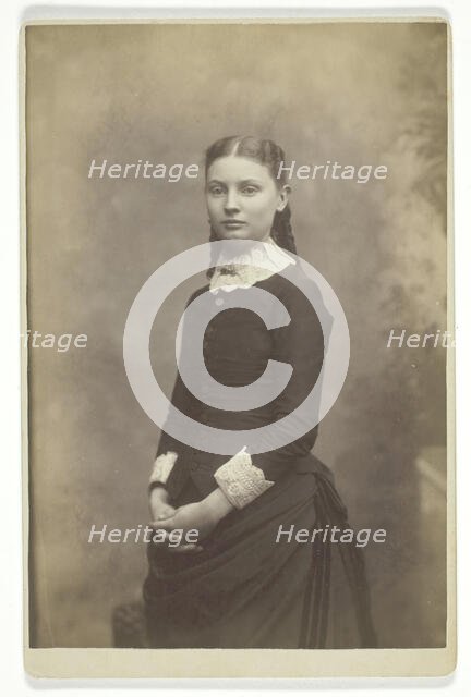Untitled (Young Girl), 1876/99. Creator: Alexander Hesler.