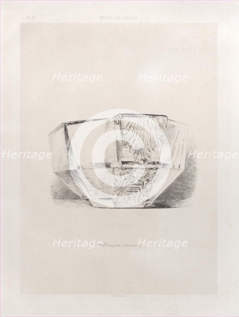 Crystal Basin, 1864. Creator: Jules-Ferdinand Jacquemart.