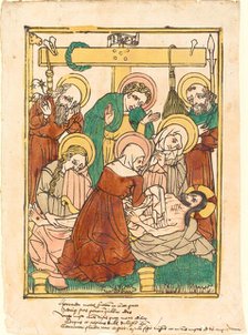 The Lamentation, c. 1450. Creator: Unknown.