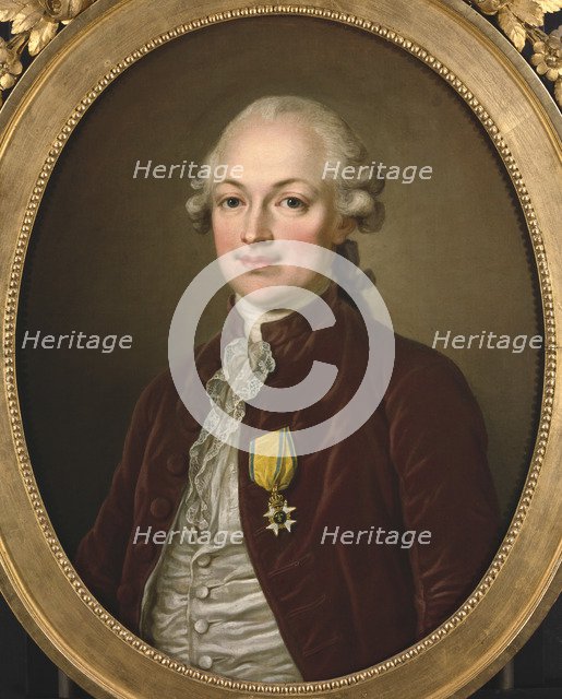 Portrait of Baron Erik Magnus Staël von Holstein (1749-1802), 1796.