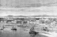 Dongola, in the Soudan, the birthplace of the Mahdi, from a sketch by Mr. Bakewell, 1883. Creator: Unknown.