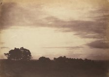 Landscape with Clouds, probably 1856. Creator: Roger Fenton.