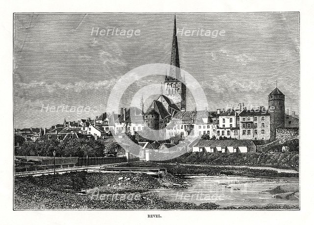 'Revel', Estonia, 1879. Artist: Unknown