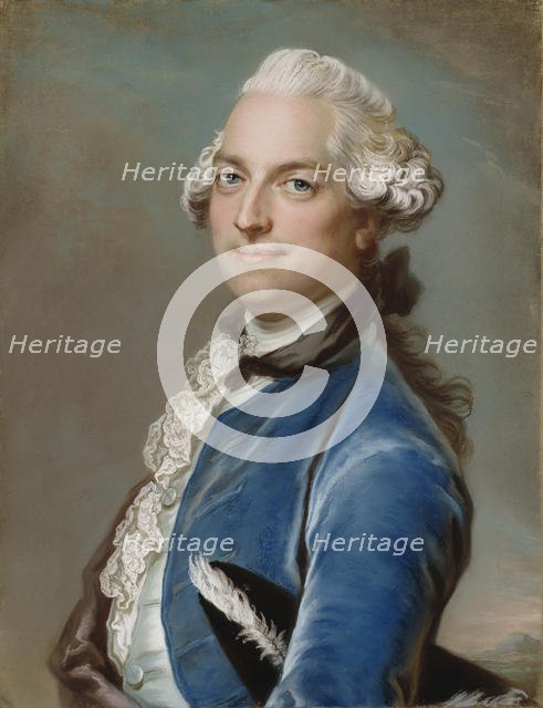 Portrait of the writer Gustaf Fredrik Gyllenborg (1731-1808) . Creator: Lundberg, Gustaf (1695-1786).