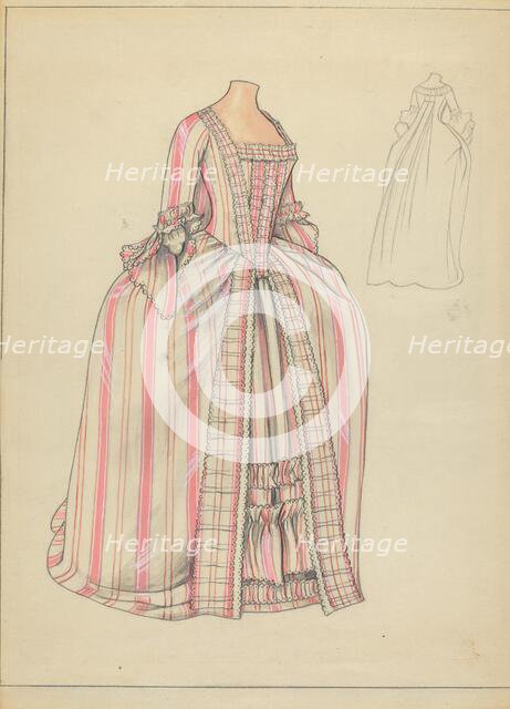 Dress, c. 1940. Creator: Jean Peszel.