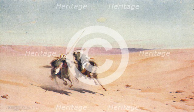 'A Duel', c1880, (1904). Artist: Robert George Talbot Kelly.