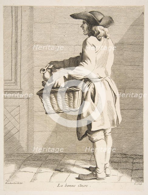 Ink Seller, 1746. Creator: Caylus, Anne-Claude-Philippe de.