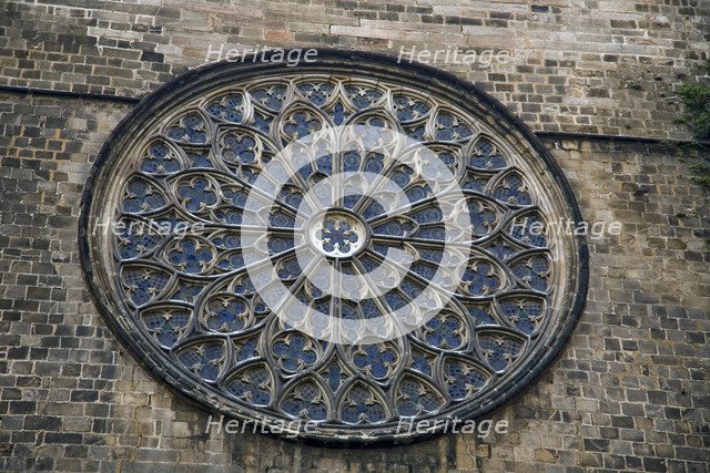 The Church of Santa Maria del Pi, Barcelona, Spain, 2007. Artist: Samuel Magal