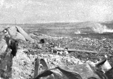 'Une semaine de combats sur la rive gauche de la Meuse; 14 mars (13 heures)..., 1916. Creator: Unknown.